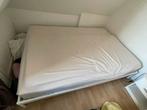 140x200 bed frame simple IKEA, Ophalen, Wit, Tweepersoons, 140 cm