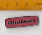 Philips Scheerapparaat Philishave embleem logo schildje, Antiek en Kunst, Ophalen of Verzenden