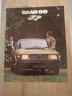 FOLDER SAAB 99 uit 1972, Ophalen of Verzenden, Zo goed als nieuw, Overige merken
