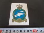 sticker leger luchtmacht embleem vlb gilze rijen *, Ophalen, Zo goed als nieuw