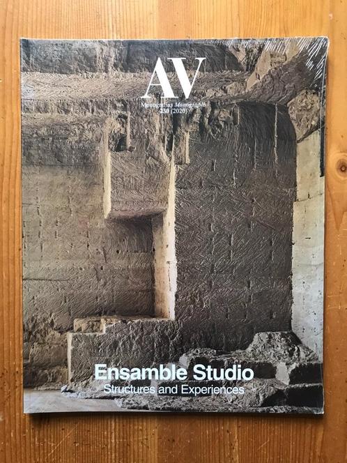 AV Monographs 230 Ensamble Studio Structures And Experiences, Boeken, Kunst en Cultuur | Architectuur, Nieuw, Architecten, Ophalen of Verzenden