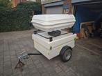 Zeer nette bagage aanhanger incl box, Ophalen, Zo goed als nieuw