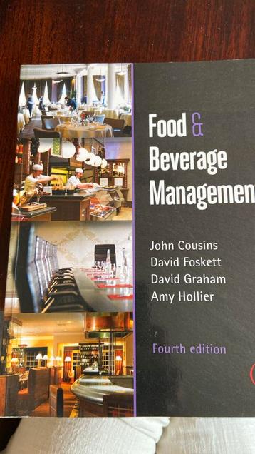 Food & Beverage Management beschikbaar voor biedingen
