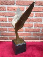prachtbeeld! WINGS, brons en marmer, Ophalen of Verzenden, Brons