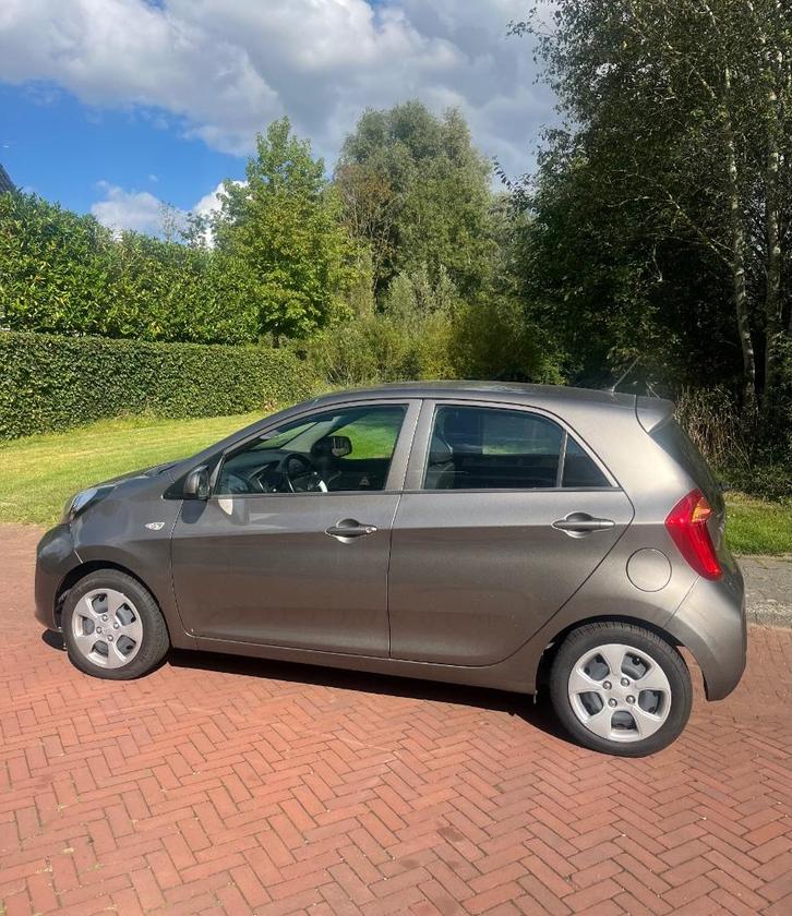 Kia Picanto 1.0 Cvvt 5-DRS 2017 Grijs, Auto's, Kia, Particulier, Picanto, Airbags, Airconditioning, Alarm, Boordcomputer, Centrale vergrendeling