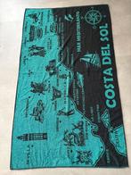Badlaken handdoek Costa del sol Spanje, Ophalen of Verzenden, Zo goed als nieuw, Zwart, Handdoek