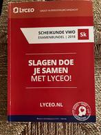 Examenbundel scheikunde 2018 vwo. Examentraining van lyceo, Ophalen of Verzenden, Beta, Zo goed als nieuw, WO