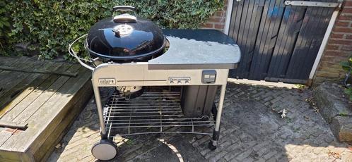 Weber Performer premium GBS houtskoolbarbecue met pizzaring, Tuin en Terras, Houtskoolbarbecues, Gebruikt, Met accessoires, Ophalen