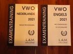 Examentraining VWO Nederlands en Engels, Ophalen of Verzenden, Gelezen, VWO, Engels