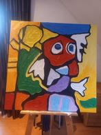 modern kleurrijk schilderij, Huis en Inrichting, Woonaccessoires | Schilderijen, Tekeningen en Foto's, Ophalen, Oorspronkelijke maker