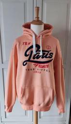 Paris peach kleurige hoodie maat XXL, Kleding | Dames, Huispakken, Maat 46/48 (XL) of groter, Oranje, Ophalen of Verzenden, Zo goed als nieuw