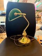 Bureau lamp. Bankierslampje, Ophalen of Verzenden, Zo goed als nieuw, Glas, Minder dan 50 cm