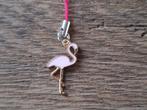 Telefoonhanger : Lichtroze Flamingo !!, Info@keycharms.nl, Nieuw, Medemblik, Telefoonhanger of Accessoire