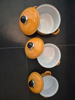 3 nieuwe kookpannen., Ophalen of Verzenden, Nieuw, Overige materialen, Pannenset