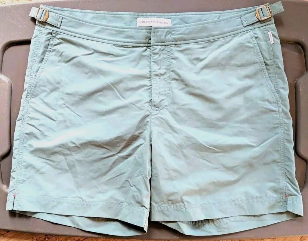 Zwembroek Orlebar Brown Bulldog OB Classic  34, Maat 52/54 (L), Blauw, Ophalen of Verzenden, Orlebar Brown