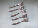 5 Vintage gebaksvorkjes Classique Inox, Antiek en Kunst, Ophalen of Verzenden