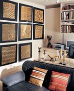 14 Koninklijke Kuba Bwinn Raffiaweefkunst doeken 1950 Congo, Antiek en Kunst, Ophalen of Verzenden