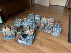 Kertstdorp met 11 originele huisjes, Verzamelen, Ophalen, Gebruikt