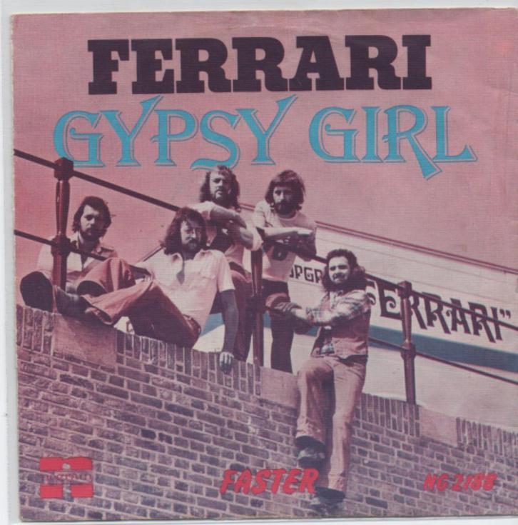 Nederpop- Ferrari- Gypsy Girl, Cd's en Dvd's, Vinyl Singles, Gebruikt, Pop, Verzenden
