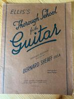 Ellis's Thorough School for the Guitar, Bernard Sheaff, Gitaar, Overige genres, Les of Cursus, Ophalen of Verzenden