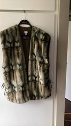 Jolipel Niedeck. Vintage faux fur bodywarmer.Maat 50/42, Kleding | Dames, Bruin, Maat 42/44 (L), Ophalen of Verzenden, Zo goed als nieuw