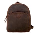 Hunters leren rugtas, Sieraden, Tassen en Uiterlijk, Overige merken, Gebruikt, 25 tot 40 cm, Ophalen of Verzenden