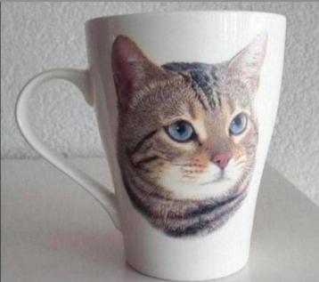 Beker met Kat opdrukken beschikbaar voor biedingen