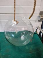 hangbloempot glas bol aan touw, Ophalen of Verzenden, 'T Olde Gre-j, Info@toldegrej.nl, Endepoelstraat 20f Didam