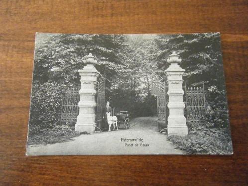 F29 - Paterswolde - Poort De Braak - Bokkenwagen - 1920, Verzamelen, Ansichtkaarten | Nederland, Voor 1920, Ophalen of Verzenden