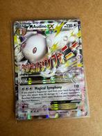 Pokemon M Audino EX 85/124 Fates Collide, Ophalen of Verzenden, Zo goed als nieuw, Losse kaart