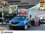 Opel Crossland X 1.2 Edition Navi/carplay Bovagrijklaarprijs, Stof, Gebruikt, 1199 cc, Blauw
