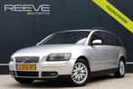 Volvo V50 2.4i Exclusive 170pk 5-cilinder | Leer | Stoelverw, Zwart, 700 kg, Leder, 170 pk
