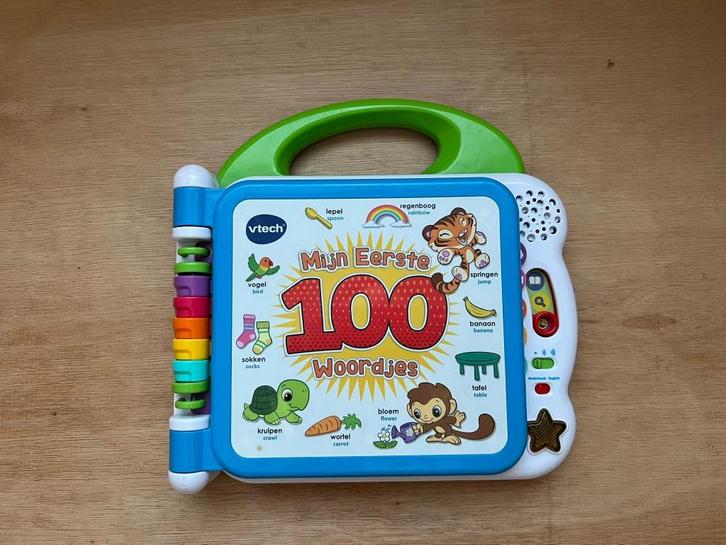 VTech Mijn Eerste 100 Woordjes, Kinderen en Baby's, Speelgoed | Vtech, Zo goed als nieuw, 6 maanden tot 2 jaar, Ophalen of Verzenden