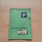Welger AP 12K Handleiding, Ophalen of Verzenden