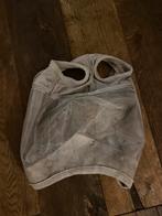 Zilveren/grijs vliegenmasker maat COB, Dieren en Toebehoren, Ophalen of Verzenden, Gebruikt, Overige soorten