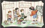 ROKAT- de School klas-kinderen-juf-oud uit 1936, Gelopen, Kinderen, Ophalen of Verzenden, 1920 tot 1940