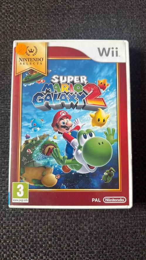 Super Mario Galaxy 2, Wii, Spelcomputers en Games, Games | Nintendo Wii, Zo goed als nieuw, Overige genres, 3 spelers of meer