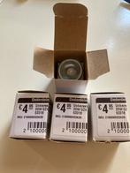 4x Universele mini spot halogeen lampjes 12V 20W GZ4 25 mm, Ophalen of Verzenden, Nieuw, Halogeen