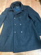 Tailored Garment wollen overjas zgan L, Kleding | Heren, Jassen | Winter, Ophalen of Verzenden, Zo goed als nieuw, Zwart