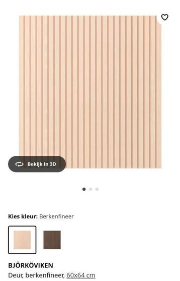 Deurtjes BJÖRKÖVIKEN en HAMMARSMED Besta  Ikea  beschikbaar voor biedingen