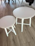 Kragsta bijzettafel Ikea, Minder dan 55 cm, Gebruikt, Rond, Ophalen