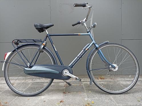 Herenfiets Gazelle met 7 versnellingen,AXA slot, verlichting, Fietsen en Brommers, Fietsen | Heren | Herenfietsen, Zo goed als nieuw