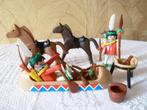 Playmobil: 3251 vintage Indianen (rood/wit), Ophalen of Verzenden, Zo goed als nieuw, Complete set