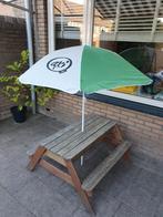 AXI zand- en watertafel picknicktafel kind met parasol, Ophalen, Gebruikt, Rechthoekig