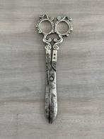 Zilveren schaar met ijzeren bladen. .Daniël Vieussiex, Ophalen of Verzenden, Zilver