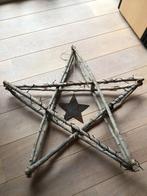 Houten kerstster, Ophalen, Gebruikt