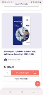 beveiliger niveau 2 NIEUW incl. e-learning, Boeken, Nieuw, Ophalen of Verzenden, MBO