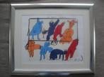 Zeefdruk Herman Brood ‘De Baan Zoeken’, Antiek en Kunst, Kunst | Litho's en Zeefdrukken, Ophalen of Verzenden