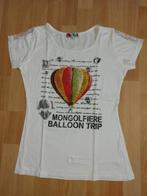 Wit t-shirt *ballon*, Mini Mignon, Meisje, Ophalen of Verzenden, Zo goed als nieuw