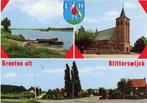 Blitterswijck groeten uit 3 opnames, Ophalen of Verzenden, 1960 tot 1980, Ongelopen, Limburg